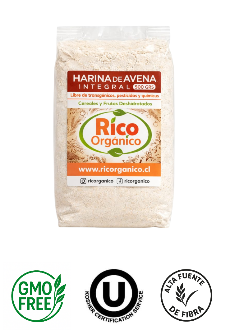 Harina de Avena Integral 500 g