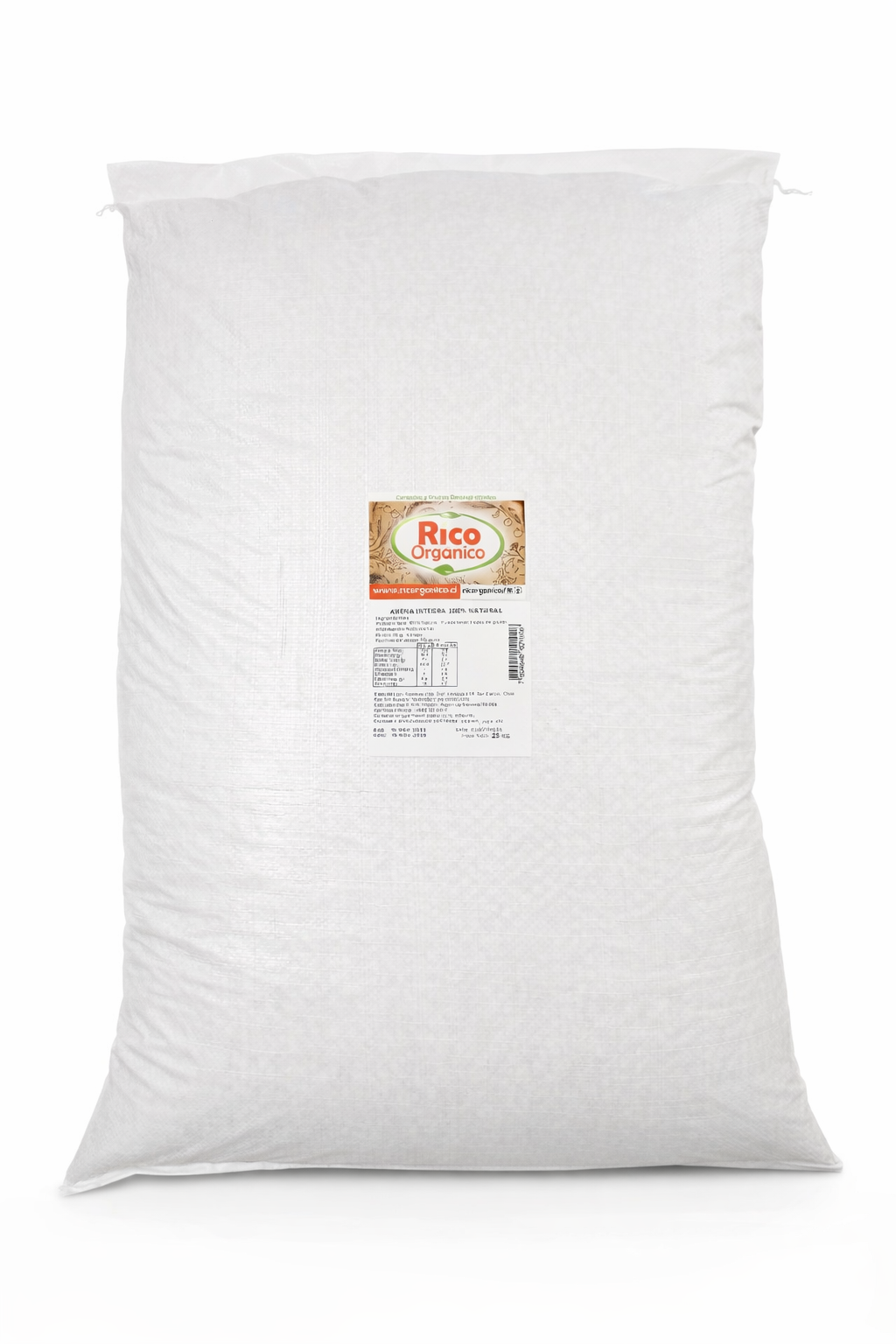 Harina de Avena Integral Granel 25 kg