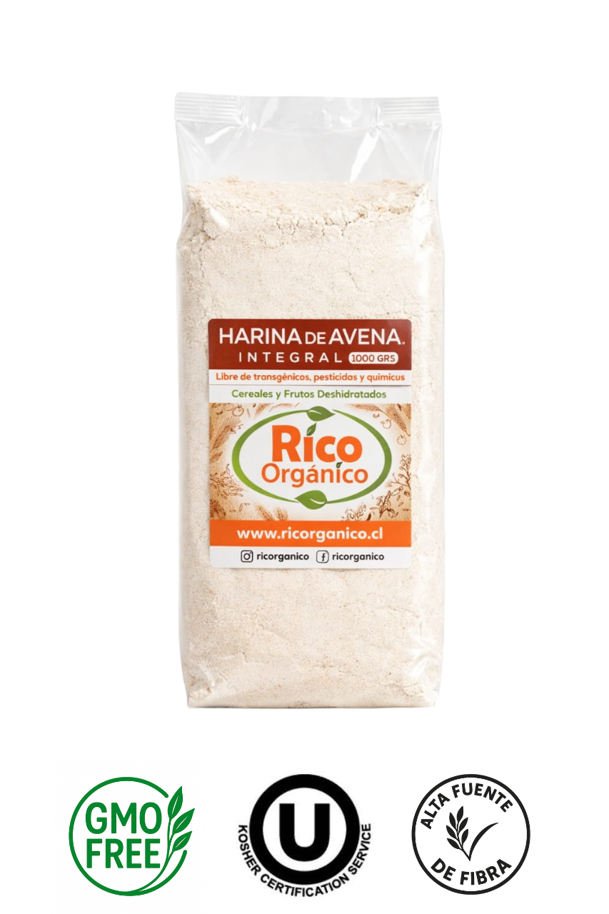 Harina de Avena Integral 1 kg