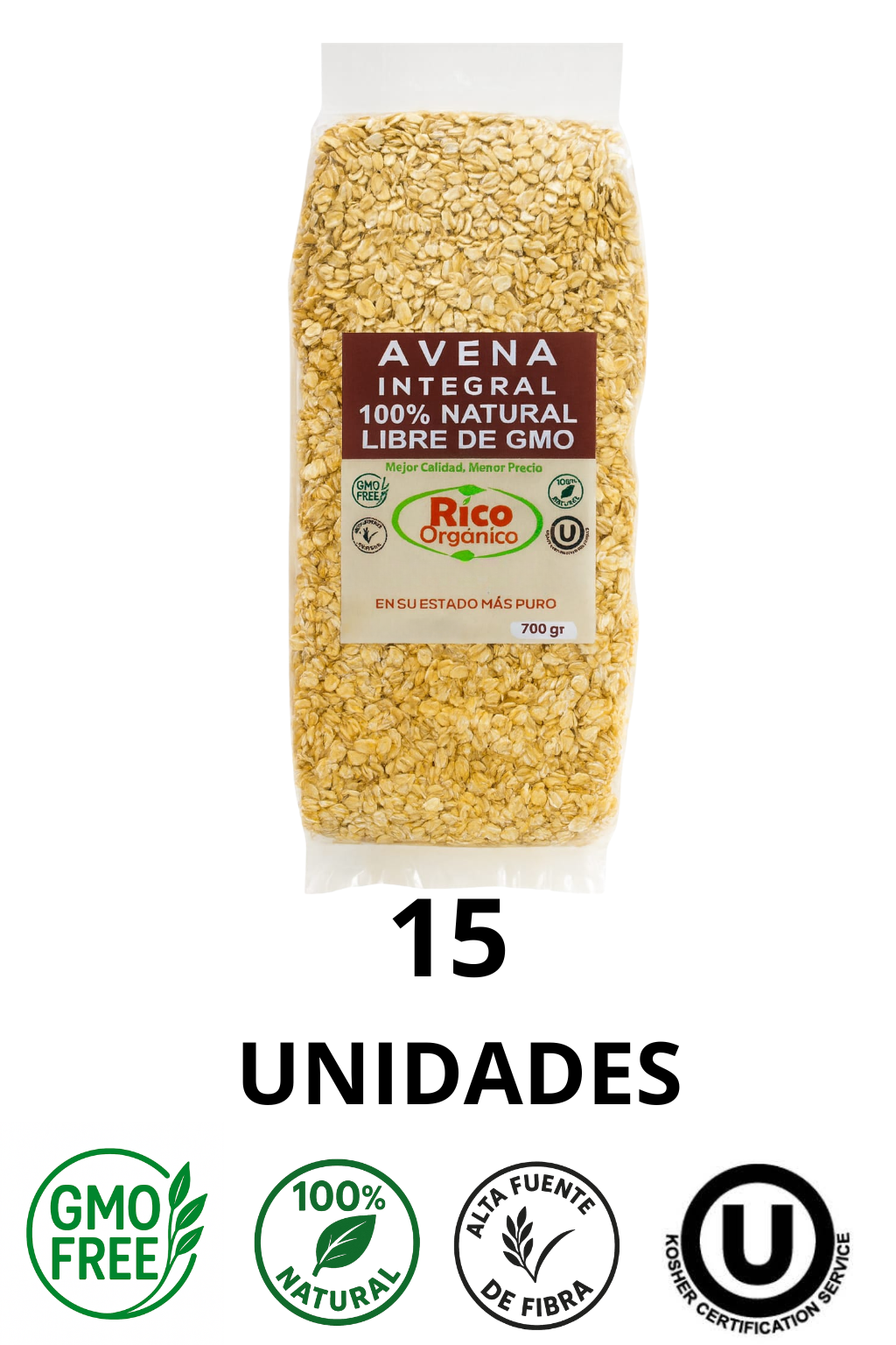 Avena Integral Premium Pack 15